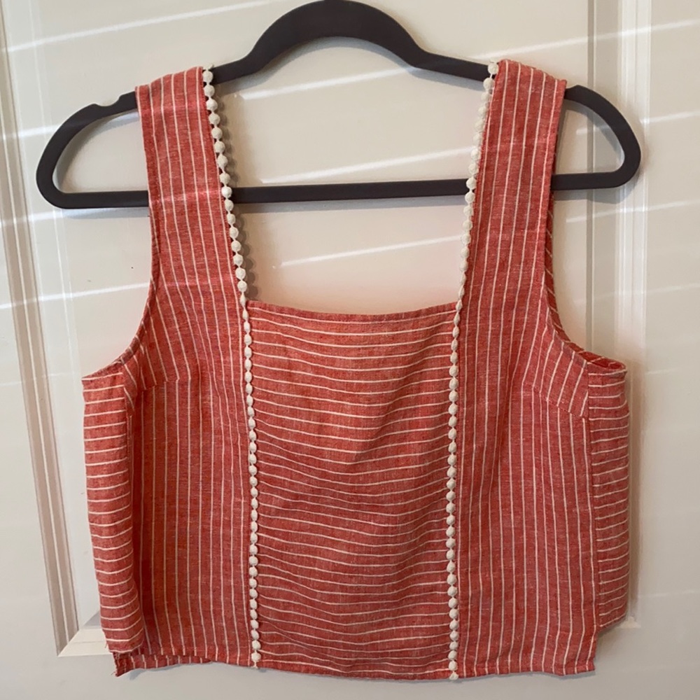 Marine Layer Cropped Tank